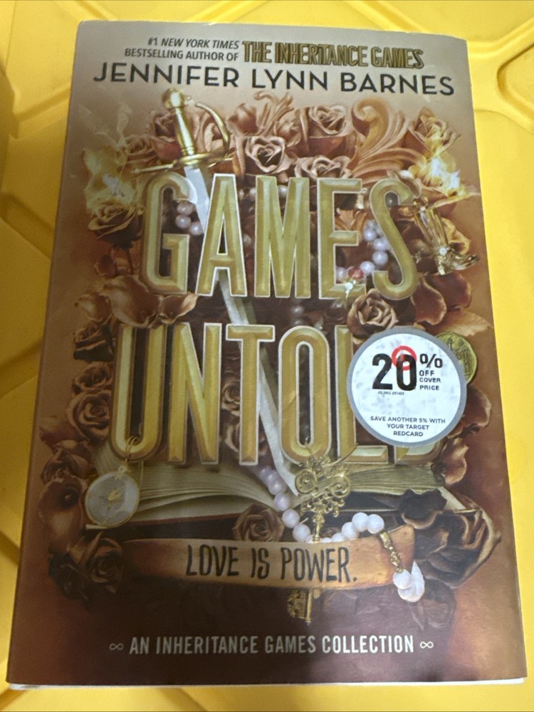 Games Untold by Jennifer Lynn Barnes (2024, Hardcover)