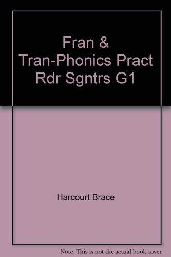 Fran & Tran-Phonics Pract Rdr Sgntrs G1 – Jennifer Marks-Kusturus – Perfect …