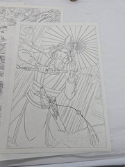 ACG Anime Coloring Book – 24 Loose Pages Color Pencil or Artist Choice SEE PICS