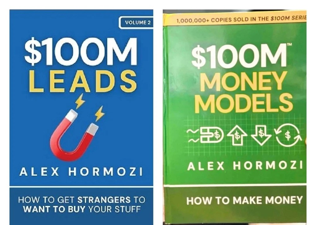 $100M Leads(Vol.2) and 100M Dollar Money Models 2 Book Set Fast Shipping..