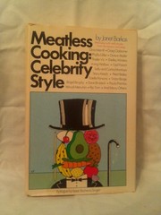 Meatless Cooking: Celebrity Style