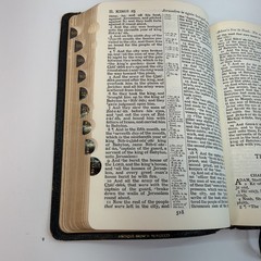 Cambridge Cameo KJV Bible Indexed Red-Letter French Morocco Leather
