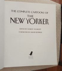 Brand-New The Complete Cartoons of the New Yorker by Robert Mankoff with 2 CD’s