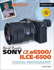 DAVID BUSCH’S SONY ALPHA A6500/ILCE-6500 GUIDE TO DIGITAL By David D. Busch NEW
