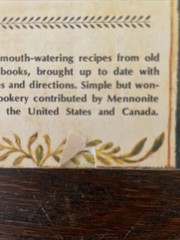 Mennonite Community Cookbook Showalter 1983 Revised HCDJ Vintage