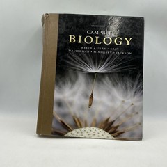 Campbell Biology Reece Urry Cain Wasserman 2014 10th Edition Black HC Pearson