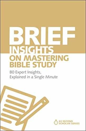Brief Insights on Mastering Bible – Paperback, by Heiser Michael S. – Very Good