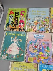 Lot of 8 A Little Golden Book Christmas Winter Theme Hardcover Vintage 3 Disney
