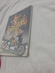 WEST COAST CHOPPERS JESSE JAMES MOTORCYCLE SPIRAL 12″X8.5″ NOTE PAD NEW