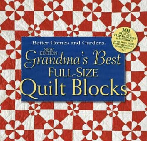 Grandmas Best Full-Size Quilt Blocks – Spiral-bound – GOOD