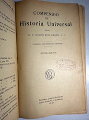 Compendio de Historia Universal- R.P. Ramón Ruiz Amado 1930 – Spanish C72