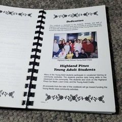 Recipes Cookbook Highland Pines School 2007 Young Adult Class Morris Press