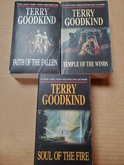 Sword of Truth Series by Terry Goodkind #1-6 Paperback in 2 Box Sets Good Condi