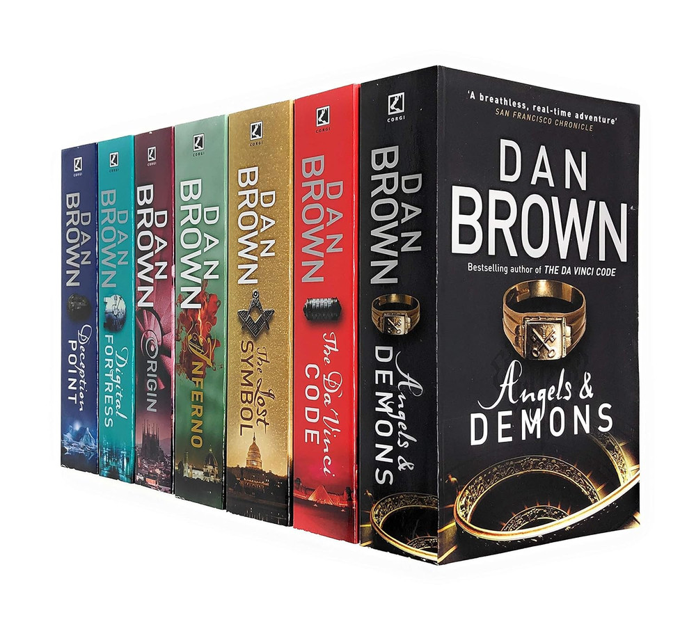 Robert Langdon Series Collection 7 Books Set by Dan Brown (Angels and Demons, th