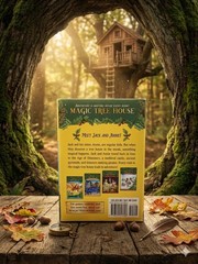 Magic Tree House Books 1-4 Box Set Mary Pope Osborne Adventure Chapter Books