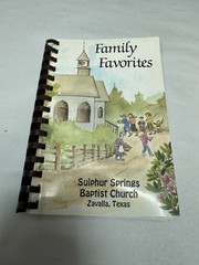 Zavalla Texas Sulphur Springs Baptist Church 1990 cookbook 134 Pages