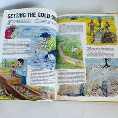 Gold Fever Wild West American History Rourke 1990 AI Lake Hardcover Book ExLib