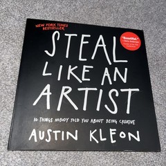Austin Kleon Lot of 2 PB Books: Steal Like an Artist and Show Your Work!