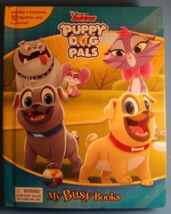 My Busy Book Disney Junior Puppy Dog Pals Storybook 9 Of 10 Figurines & Playmat