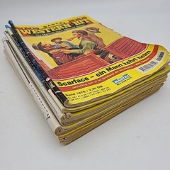 11 BASTEI Western-Hit Pulp Fiction German Booklets Books