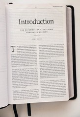 The Reformation Study Bible Condensed Edition, R.C. Sproul English ESV 2017 Good