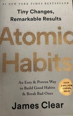*Atomic Habits* Paperback by James Clear Build Good Habits & Break Bad Ones..