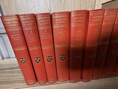 Harvard Classics Complete Set of 52 Five Foot Shelf of Books Readers Guide