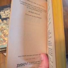 Bargain DAW Book Lot 5 Sci-Fi Paperbacks for $25 Vintage Good Condition