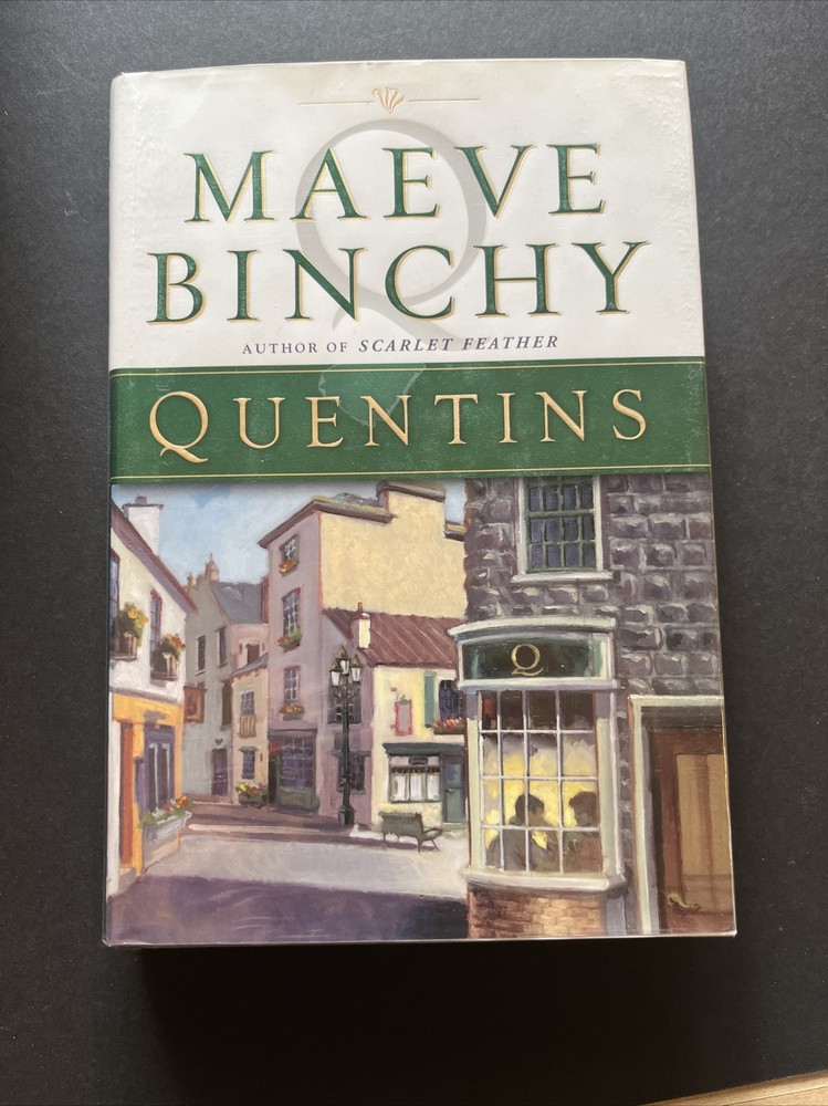 First Printing Quentins with bookplate signed by Maeve Binchy (2002, Hardcover)