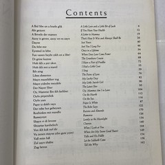 Yiddish Song Favorites (Amsco Publications) Songbook with Sheet Music 1994 PB