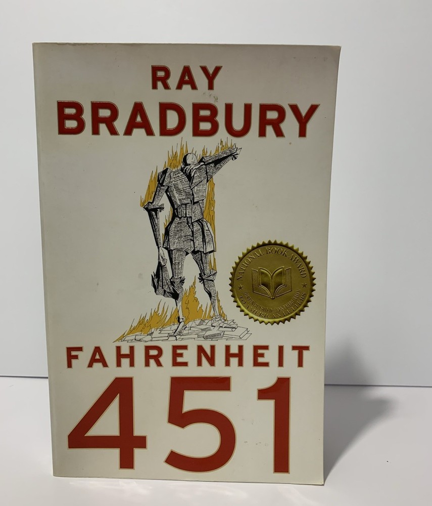 Fahrenheit 451 Ray Bradbury 2012 Simon & Schuster Paperback Dystopian Classic