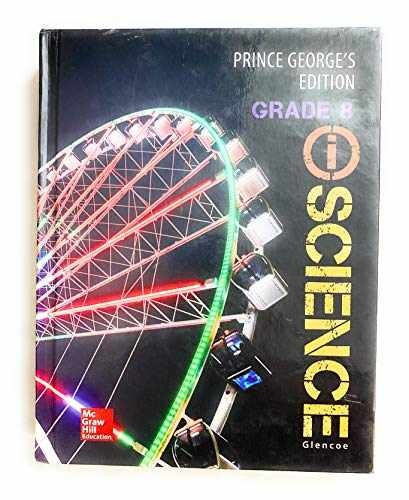 iScience Glencoe Prince – Hardcover, by McGraw Hill Education – Acceptable