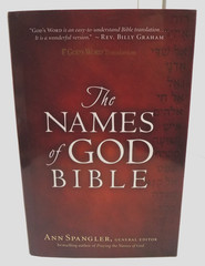 Names of God Bible by Ann Spangler (2011, Hardcover) Pre-owned with Dust Jacket