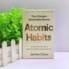 *Atomic Habits* Paperback by James Clear Build Good Habits & Break Bad Ones..