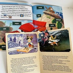 Disney Children’s Book Lot 8 Mixed Titles Hardcover Paperback Mixed Ages Vintage