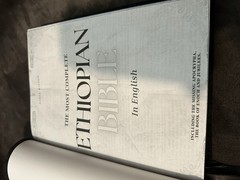 ethiopian bible in english leather Black On Black Apocrypha Deuterocanonical