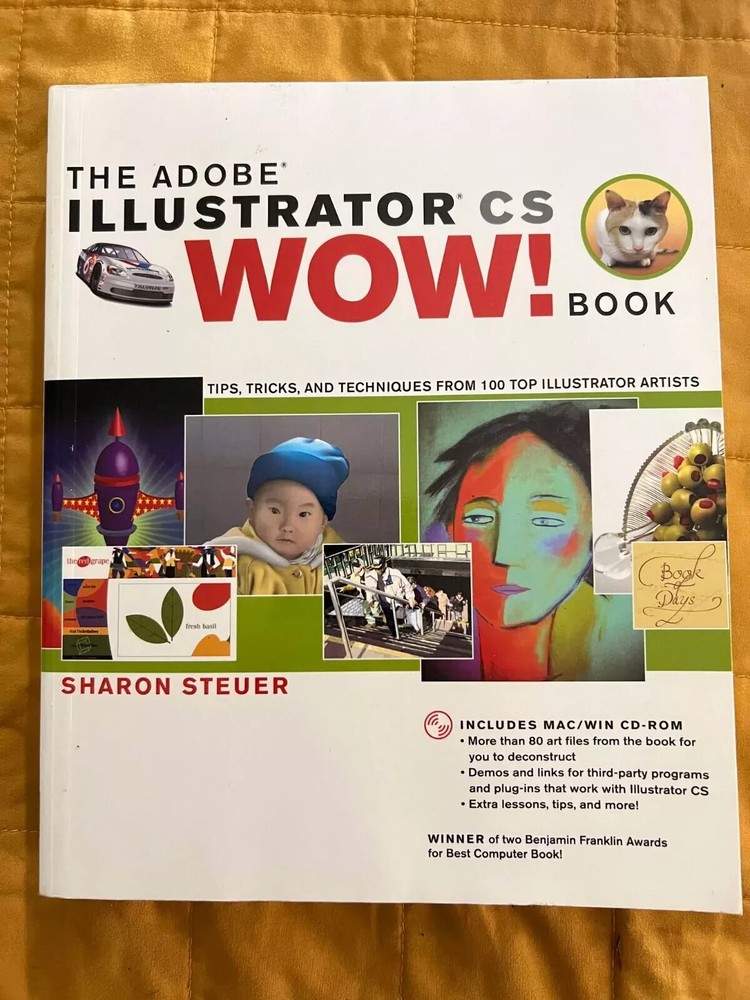 Wow! Ser.: The Adobe Illustrator CS Wow! Book by Sharon Steuer (2003, CD-ROM…
