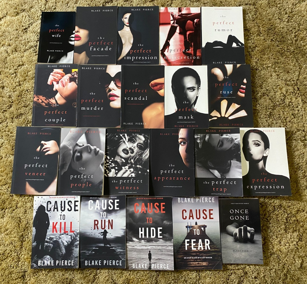 21 PB BOOK LOT BLAKE PIERCE 16 JESSE HUNT 4 AVERY BLACK 1 RILEY PAIGE