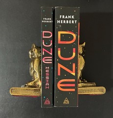Dune + Dune Messiah by Frank Herbert Published by Ace Science Fiction Paperback