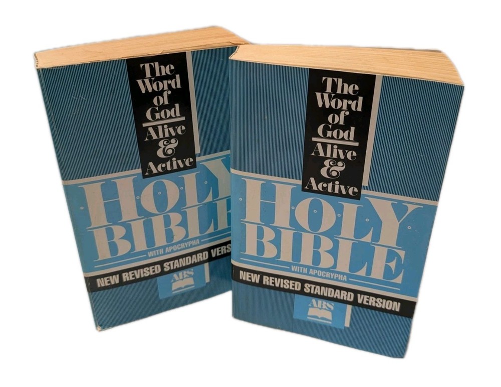 Holy Bible Word of God Alive & Active New American Standard Bible -2 Available-