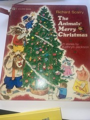 Vintage Richard Scarry Childrens Book Lot 5 Golden Books Animal Nursery Tales