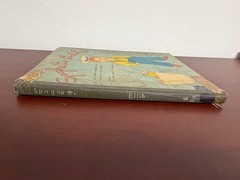 Vintage SPAGHETTI EDDIE 1957 Hardcover by Mary Jackson Ellis Ex-library copy