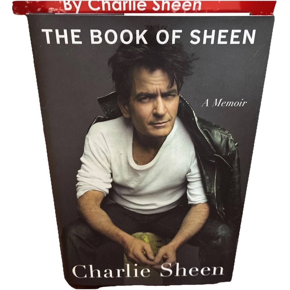 ( 1 case) The Book of Sheen: A Memoir by Charlie Sheen Hardcover Book