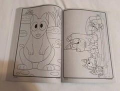 Crayola BLUEY Jumbo Coloring & Activity Book 96 Pages with Sticker Sheet New!