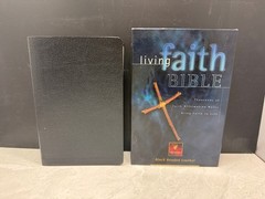 LIVING FAITH BIBLE (NLT)NEW LIVING TRANSLATION,FAITH AFFIRMATION NOTES