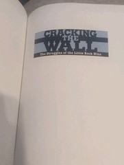 Cracking the Wall: The Struggles of the Little Rock Nine Black History CD &Book