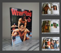 WRESTLING : THE GREATEST STARS 1987 HC Book Hulk Hogan Dusty Rhodes Rick Flair