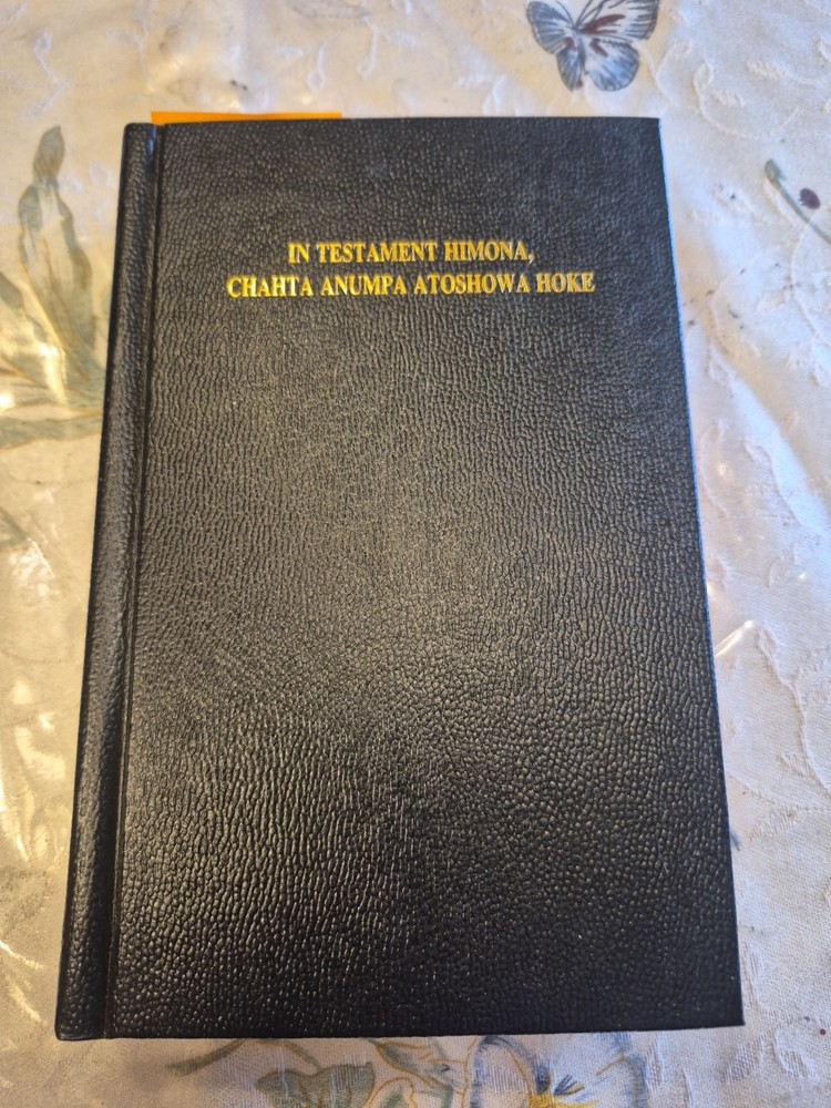 Choctaw Testament Global Bible Society Native American New Testament HB