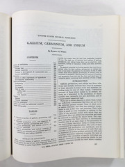 1973 Unites States Mineral Resources Geological Survey Paper 820 1st Edition