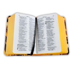 Biblia Mini Bolsillo RV1960, tapa flexible león Tribu de Judá,